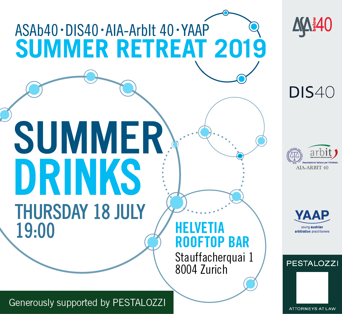 2019 Summer Retreat DRINKS 2019 01